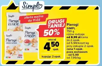 Carrefour Pierogi ruskie simpl oferta