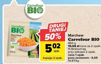 Carrefour Marchew kostka carrefour bio oferta