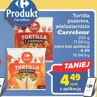 Carrefour Tortilla pszenna carrefour oferta