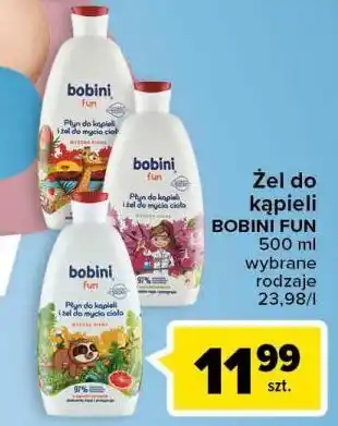 Carrefour Płyn do kąpieli i żel mycia ciała cytrusy bobini fun oferta