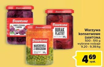Carrefour Marchewka z groszkiem dawtona oferta