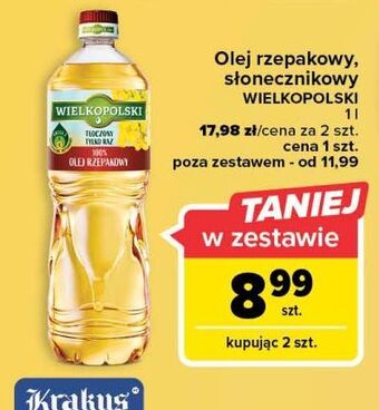 Carrefour Olej wielkopolski rzepakowy oferta