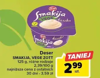 Carrefour Kaszka naturalna smakija vege oferta