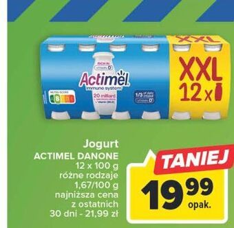 Carrefour Jogurt classic danone actimel oferta