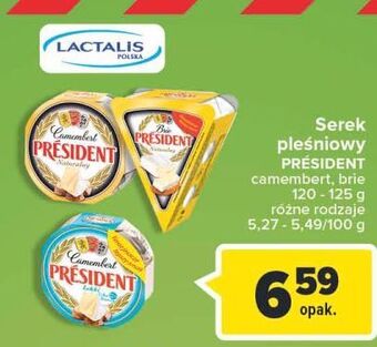 Carrefour Ser camembert lekki president oferta