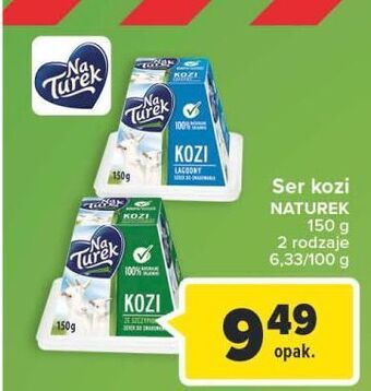 Carrefour Ser kozi ze szczypiorkiem turek naturek oferta