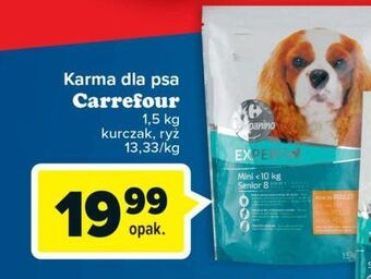 Carrefour Karma dla psa mini senior carrefour companino oferta