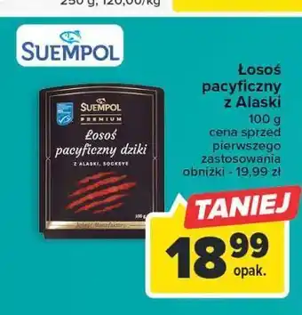 Carrefour Łosoś wędzony pacyficzny suempol oferta