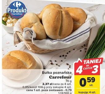 Carrefour Bułka poznańska oferta