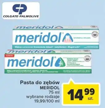 Carrefour Colgate-Palmolive Pasta do zębów Meridol 75ml oferta