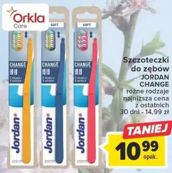 Carrefour Orkla Szczoteczki do zębów Jordan Change oferta