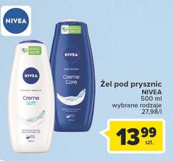 Carrefour Nivea żel pod prysznic 500ml oferta
