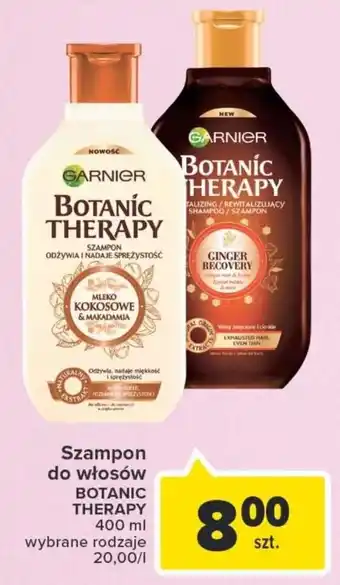 Carrefour Garnier szampon do włosów Botanic Therapy 400ml oferta