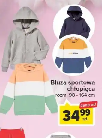 Carrefour Bluza sportowa chłopięca oferta