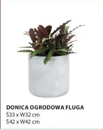 JYSK Donica ogrodowa Fluga S33 x W32 cm oferta