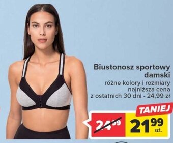 Carrefour Biustonosz sportowy damski oferta