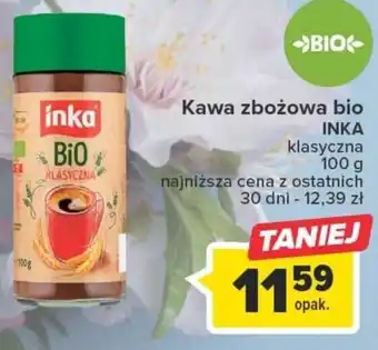Carrefour Inka Kawa zbożowa BIO 100g oferta