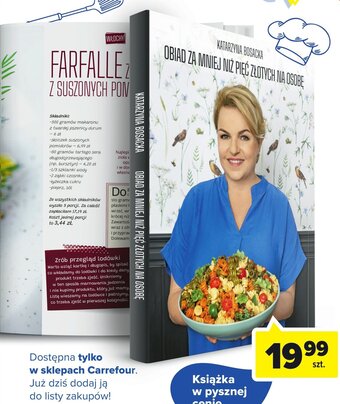 Carrefour Książka Obiad za mniej niż pięć złotych oferta