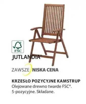 JYSK Jutlandia Zawsze Niska Cena Krzesło pozycyjne kamstrup oferta