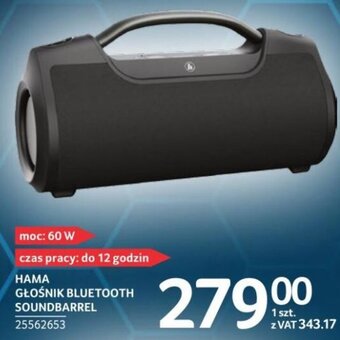 Selgros Hama Głośnik Bluetooth Soundbarrel oferta