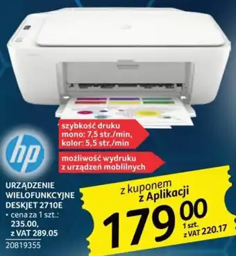 Selgros HP Urządzenie wielofunkcyjne Desjekt 2710E oferta