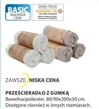 JYSK Prześcieradło z gumką oferta