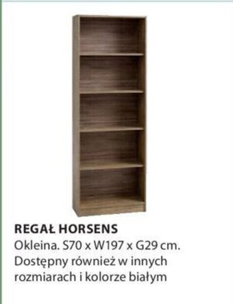 JYSK Regał Horsens oferta