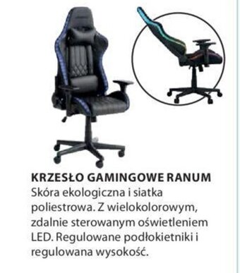JYSK Krzesło gamingowe Ranum oferta
