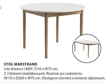 JYSK Stół Marstrand oferta