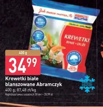 Stokrotka Abramczyk Krewetki białe blanszowane 400g oferta