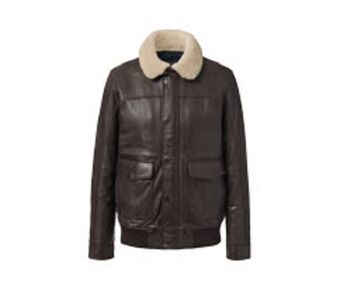 Tchibo Kurtka skórzana w stylu pilotki oferta