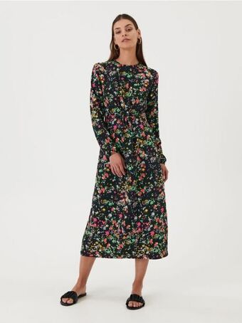 Sinsay Sukienka maxi w kwiaty oferta
