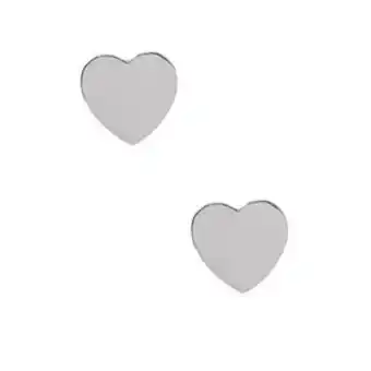 Claire's Sterling silver mini hearts stud earrings oferta