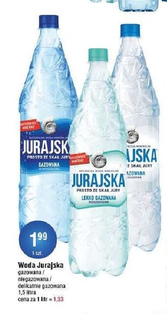 Woda gazowana jurajska