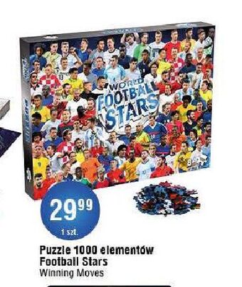 E.Leclerc Puzzle 1000 el. football stars winning moves oferta