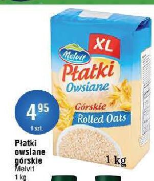 E.Leclerc Płatki owsiane górskie melvit oferta