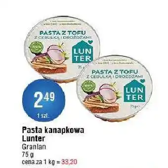 E.Leclerc Pasta z tofu cebulką i drożdżami lunter oferta