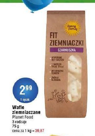 E.Leclerc Fit ziemniaczki z czarnuszką sunny family oferta