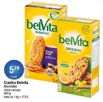 E.Leclerc Ciastka zbożowe owoce leśne belvita oferta