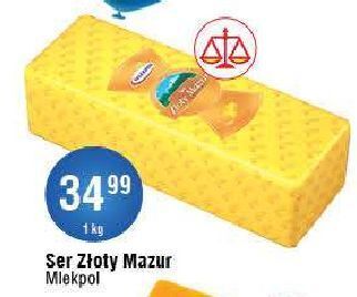 E.Leclerc Ser złoty mazur mlekpol oferta