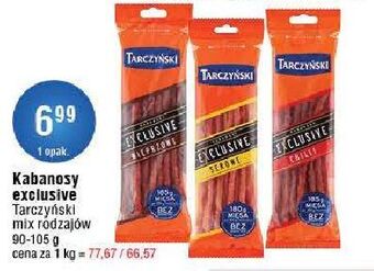 E.Leclerc Kabanosy serowe tarczyński exclusive oferta
