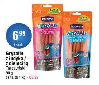 E.Leclerc Kabanosy z cielęciną tarczyński gryzzale oferta