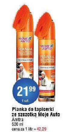 E.Leclerc Pianka do czyszczenia tapicerki ze szczotką moje auto oferta