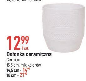 E.Leclerc Osłonka ceramiczna storczyk 13.5 cm cermax oferta