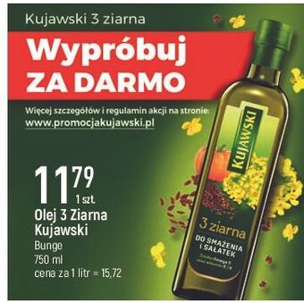 E.Leclerc Olej z lnem oraz pestakami dyni kujawski 3 ziarna oferta