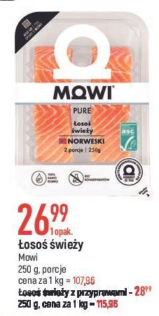E.Leclerc Łosoś na grilla meksykańskie bbq mowi oferta