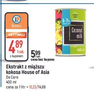 E.Leclerc Mleczko kokosowe house of asia oferta