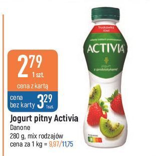 E.Leclerc Jogurt truskawka-kiwi danone activia oferta