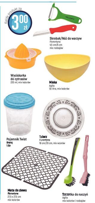 E.Leclerc Szczotka do naczyń agilla oferta