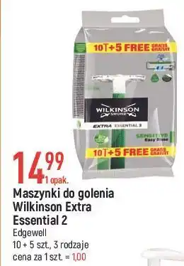 E.Leclerc Maszynki sensitive wilkinson extra essential 2 oferta